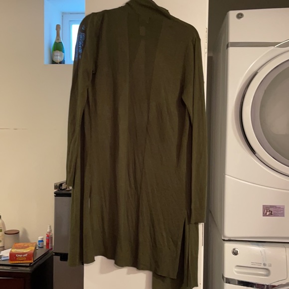 Worthington Green Medium Olive Green Cardigan - Picture 4 of 4